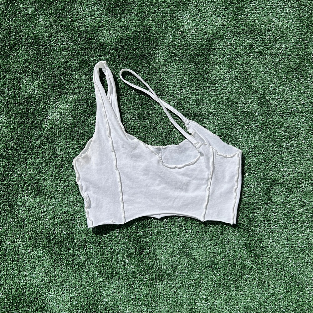 ONE SHOULDER TOP - Picture 2 of 2